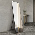 Metal Wall Mounted Decorative Mirror - Vertical Or Horizontal Hanging