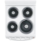 Hotpoint 20-Inch 4-Burner Freestanding Electric Range - White