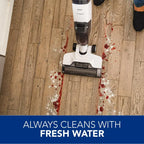 Tineco iFloor 2 Cordless Wet/Dry Vacuum And Hard Floor Washer, White - FW010100US