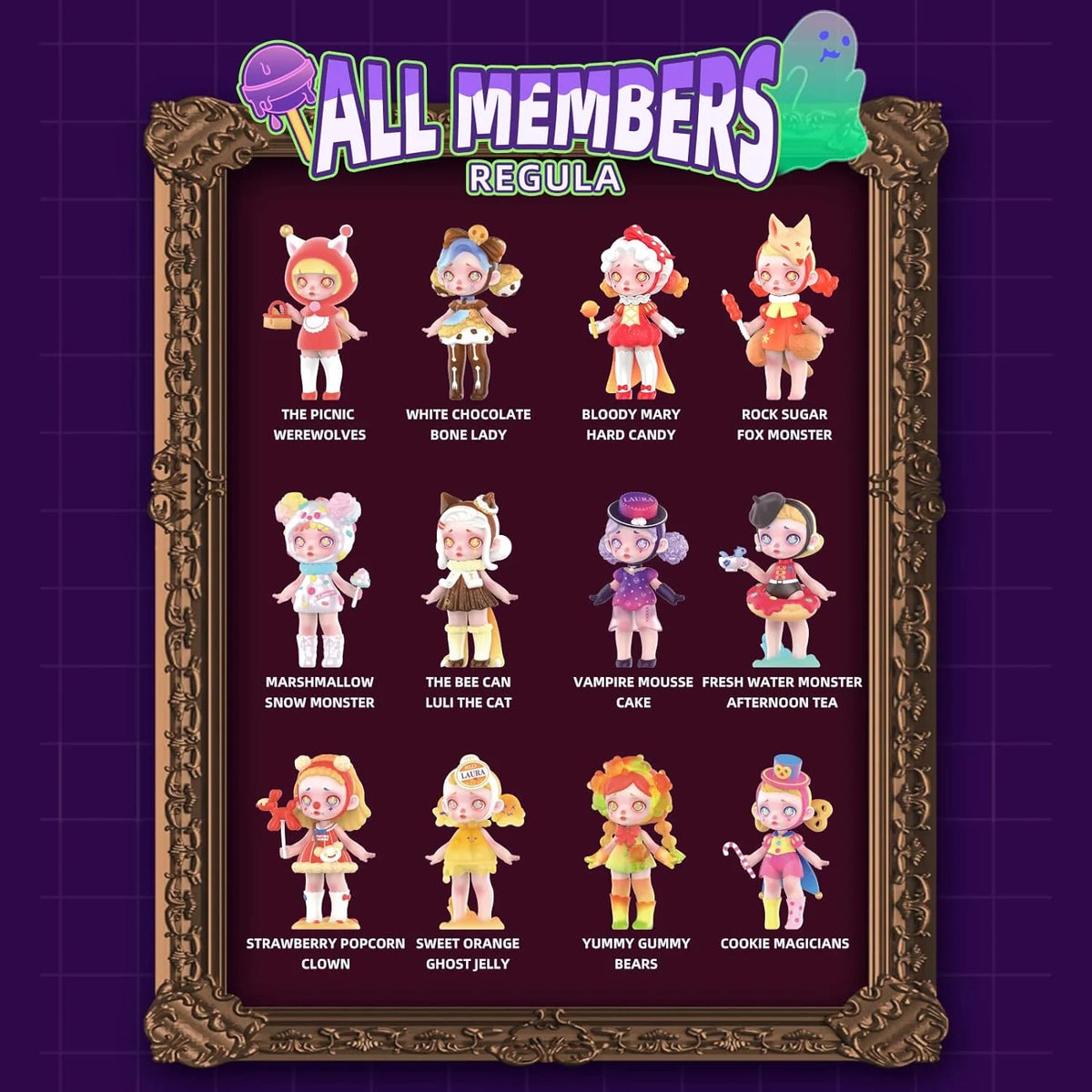 HAOHAINA Fashion Trendsetter Series Blind Box Action Figures, 12-Pack