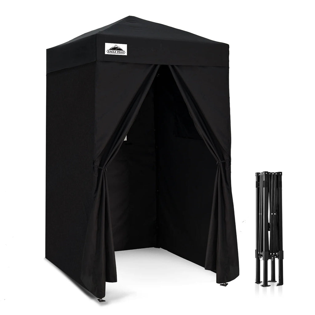 EAGLE PEAK Ultra Compact 4 ft x 4 ft Pop-Up Changing Room Canopy - Flex