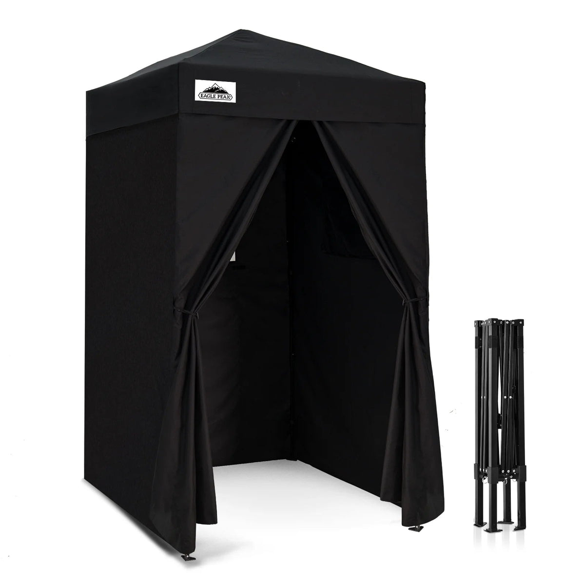 EAGLE PEAK Ultra Compact 4 ft x 4 ft Pop-Up Changing Room Canopy - Flex