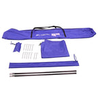 Ozark Trail Outdoor Camping Screen House, 11 ft x 10 ft x 88.5 in, 1 Room, Blue - 6 Hub