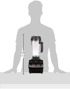 Blender With 64-Oz. Container, 2 HP Motor, Self-Cleaning, Black