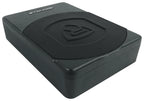 Rockville Slim Under-Seat Powered Car Subwoofer And Amp Installation Kit, 10in 800W - SS10P/RWK81