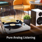 Fluance RT81+ Vinyl Turntable With VM95E Cartridge, Natural Walnut - RT81