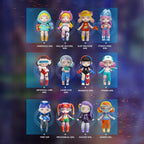HAOHAINA Fashion Trendsetter Series Blind Box Action Figures, 12-Pack