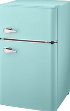 IRMF Retro Mini Fridge With Top Freezer, 3.1 Cu. Ft., Cool Mint Green - Insignia