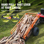 VEVOR ATV UTV Tow-Behind Dump Cart 1500 lb 15 cu ft