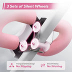 MERACH Adjustable Foldable Ab Trainer With Knee Protection, Pink - MR-2314