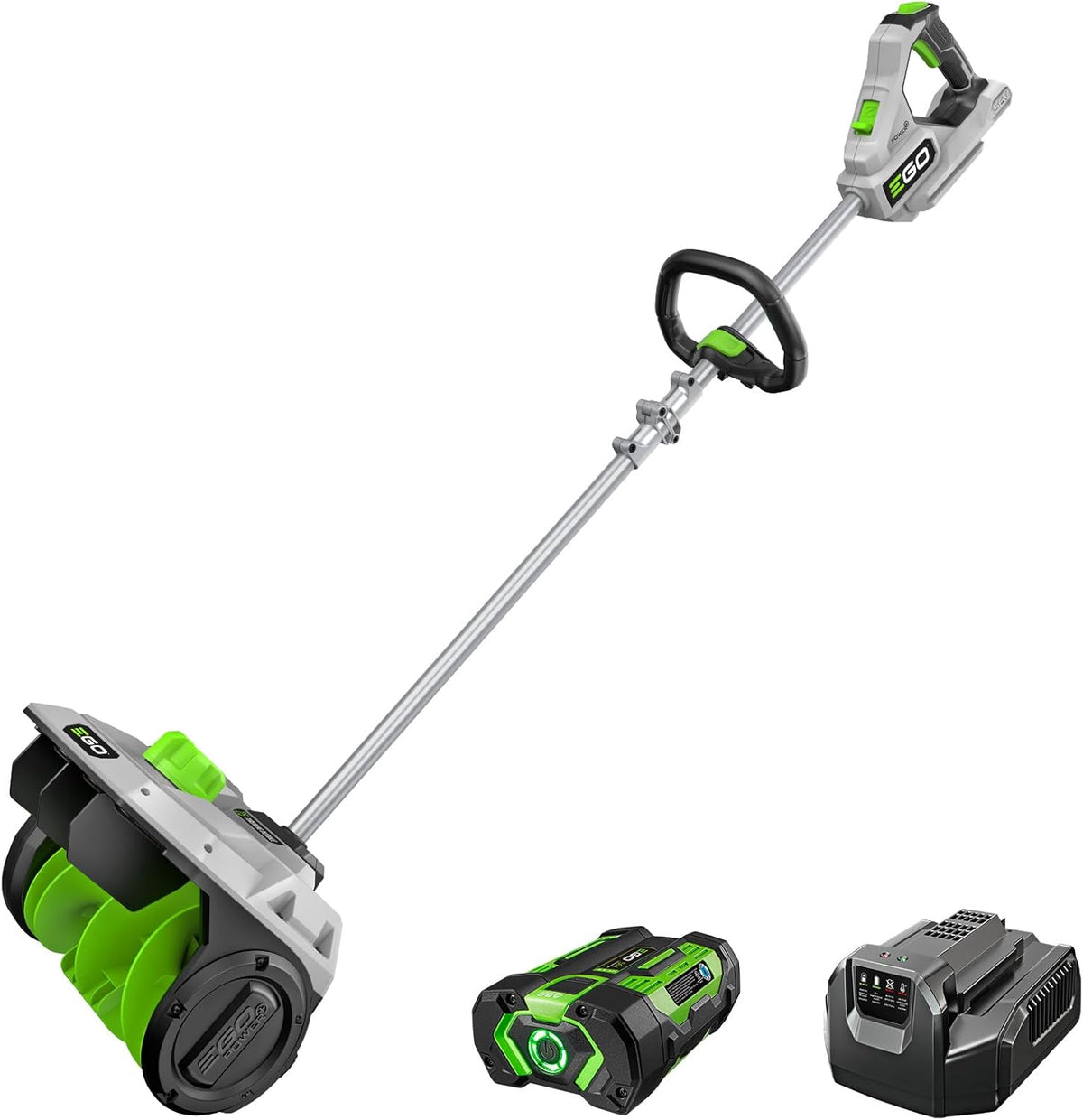EGO Power+ Cordless Electric Snow Shovel, 12 in, 56V 2.5Ah Battery And Charger - SNS1201