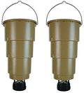 Moultrie Hanging Deer Feeders 5 Gallon, 2-Pack - Adjustable Timer