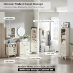 Bathroom Wall Cabinet With Adjustable Shelf, 7.6 in D x 23.2 in W x 24 in H