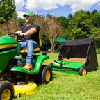John Deere Tow-Behind Lawn Sweeper, 42 Inch, 24 Cu. Ft. Capacity