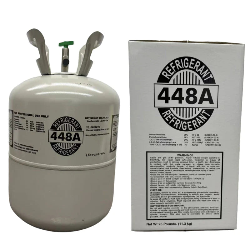 R-448A Refrigerant Gas, 25LB Cylinder