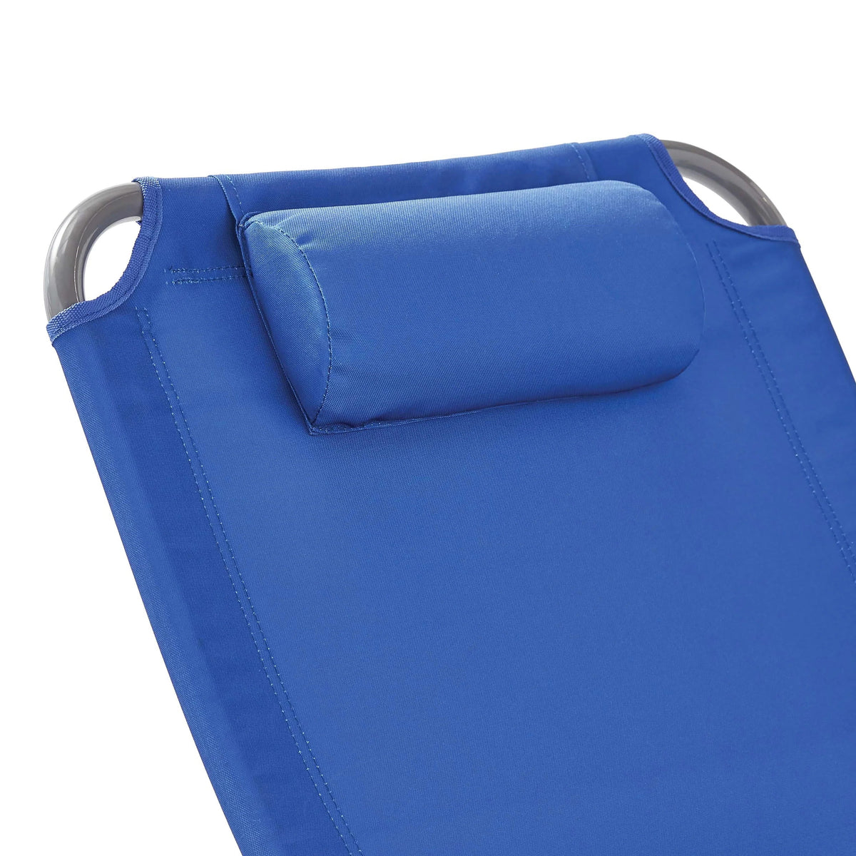 Mainstays Reclining 4-Position Oversize Beach Chair 2-Pack, Blue