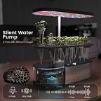 LetPot Smart Hydroponic Growing System, 12 Pods Indoor Herb Garden Kit - LPH-SE