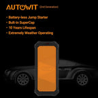Autowit Battery-Less Portable Car Jump Starter With Carrying Case - SuperCap 2