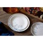 Corelle Indigo Speckle 18-Piece Dinnerware Set Service For 6