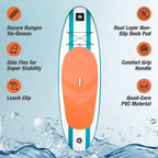 ROC Inflatable Stand-Up Paddle Board With Anti-Slip Comfortable Deck