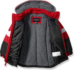 LONDON FOG Big Boys 2-Piece Colorblock Snow Bib And Jacket Snowsuit