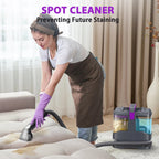 INSE Portable Carpet And Upholstery Vacuum Cleaner With 8.5oz Stain Lifter - C9