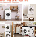 Portable Clothes Dryer 1.8 cu. ft. White - CD-7-NEW