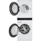 LG Electric Laundry Center, 4.5 Cu. Ft. Washer And 7.4 Cu. Ft. Dryer, Gray - WKE100HWA
