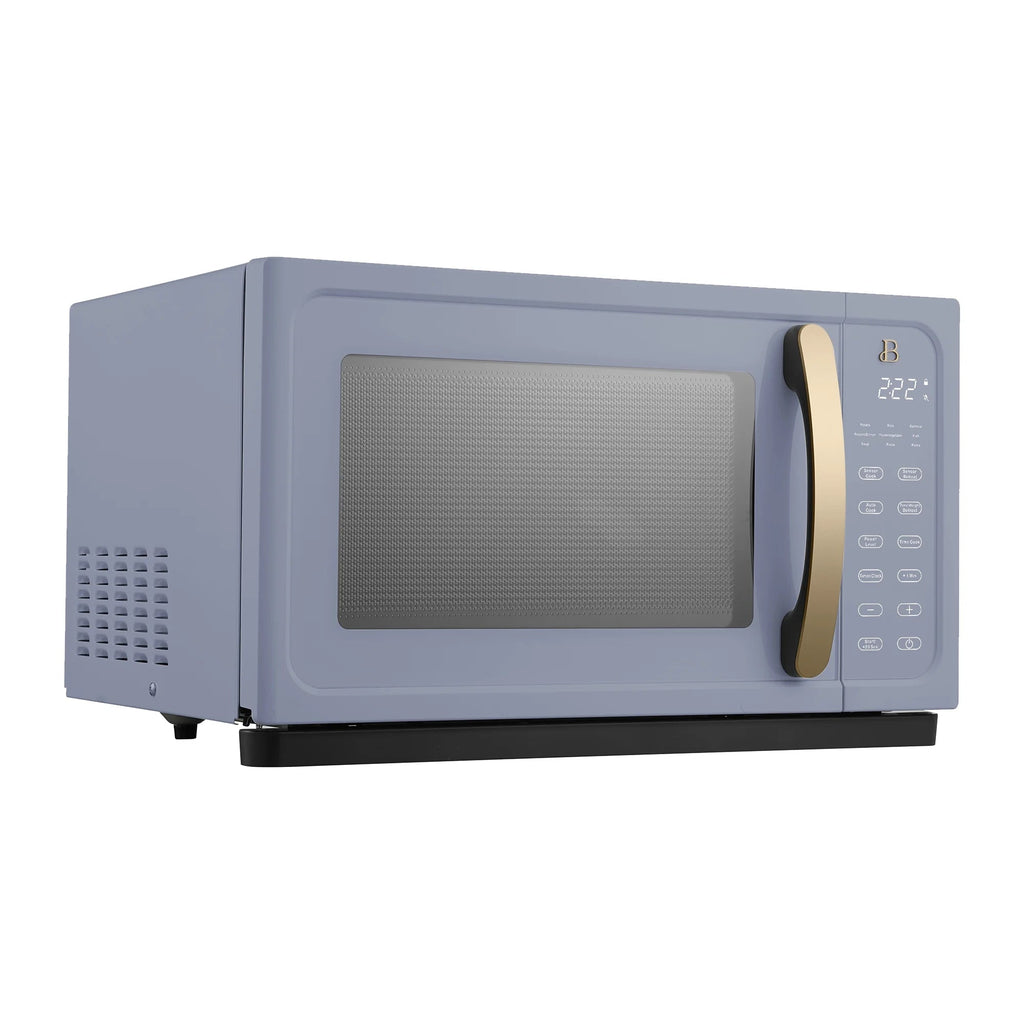 Beautiful 1.1 Cu ft 1000 Watt Sensor Microwave Oven, White Icing - BFCMS811WEST10