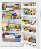 Whirlpool 15.7 Cu. Ft. Frost-Free Upright Freezer, White