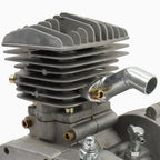 Zimtown 80cc 2-Stroke Engine Bike Motor Kit For 26in Bicycles, Silver White